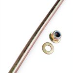 Caltric shaft bolt washer nut for Polaris-0