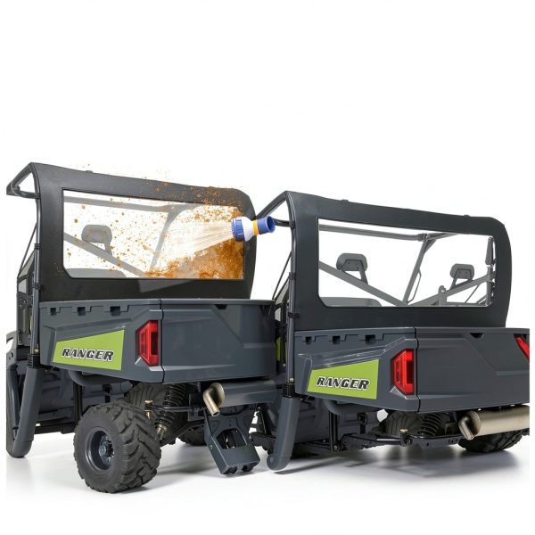 Polaris Ranger 570 Rear Windshield YONQIFON HD PVC-5