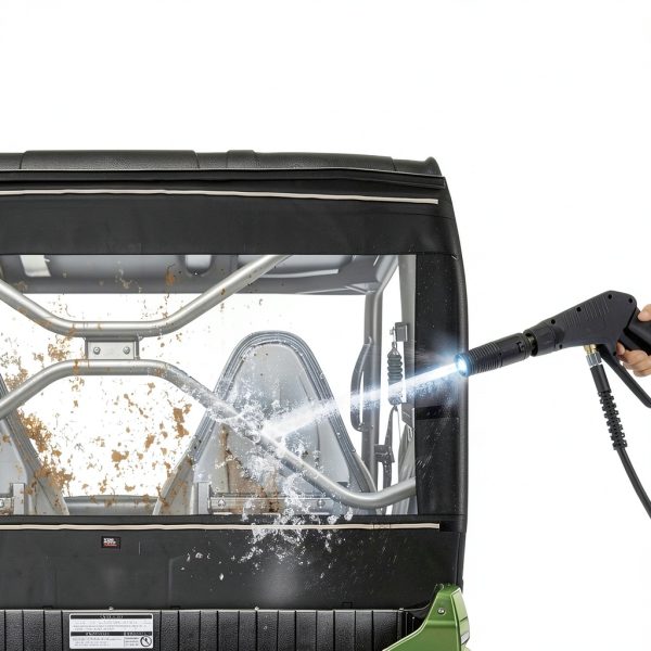 KEMIMOTO UTV Rear Windshield Soft Dust Panel UV Resistant Model UWS016-3