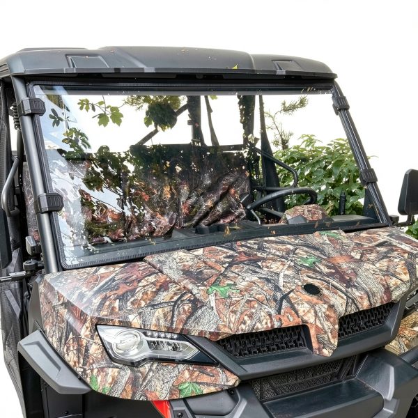 StarknightMT UTV Windshield Shockproof Poly-5