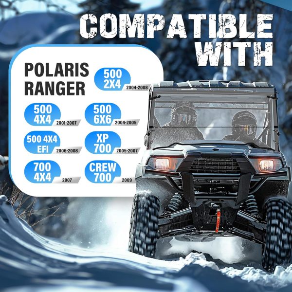 Polaris Ranger Polycarbonate Windshield JMTAAT-1