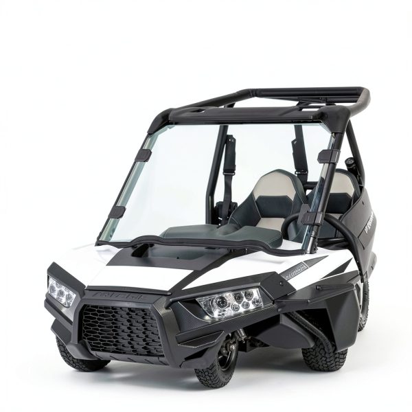 ECOTRIC Clear Polycarbonate Windshield for Polaris RZR 900/1000-1