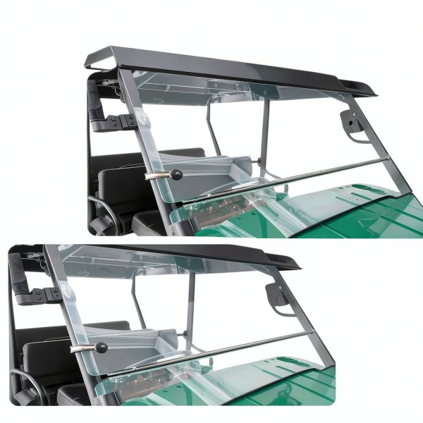 Kawasaki Mule Windshield Polycarbonate LYMP-080-1 Front Fit FAMETRADE-4