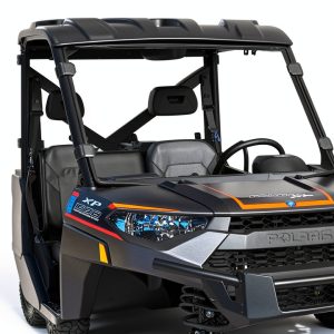 Polaris Ranger Windshield SuperATV 1/4" Polycarbonate Full-Seal-0