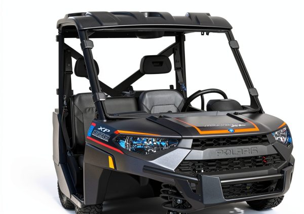 Polaris Ranger Windshield SuperATV 1/4" Polycarbonate Full-Seal-0