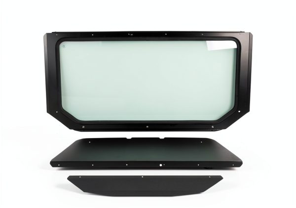 ECOTRIC X3 Windshield Reinforced Glass Front UTV Scratch Resistant-8