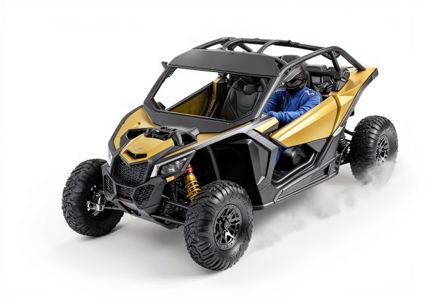 ECOTRIC X3 Windshield Reinforced Glass Front UTV Scratch Resistant-3