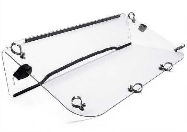 Kawasaki Mule Windshield Polycarbonate LYMP-080-1 Front Fit FAMETRADE-8