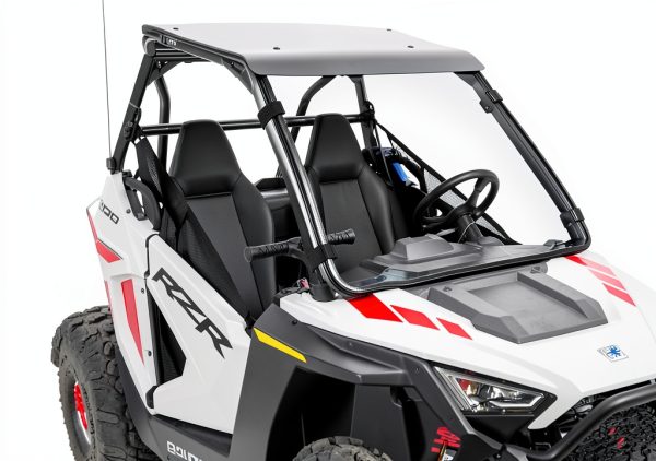 SuperATV Polaris RZR 200 Front Windshield 1/4" Polycarbonate Heavy-0