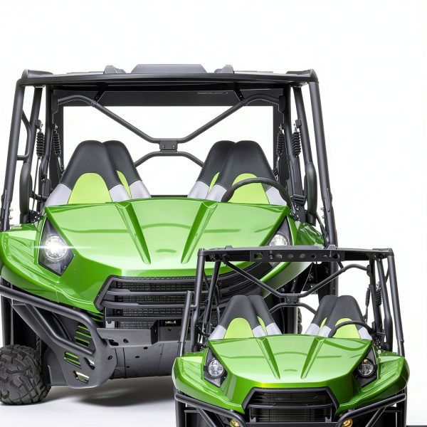 StarknightMT TERYX Rear Windshield Clear Waterproof Vehicle Fit-3