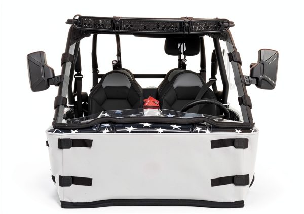 ECOTRIC Clear Polycarbonate Windshield for Polaris RZR 900/1000-6