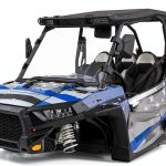 ECOTRIC Clear Polycarbonate Windshield for Polaris RZR 900/1000-0