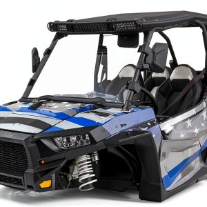 ECOTRIC Clear Polycarbonate Windshield for Polaris RZR 900/1000-0