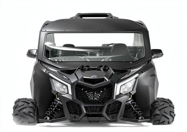 ECOTRIC X3 Windshield Reinforced Glass Front UTV Scratch Resistant-6