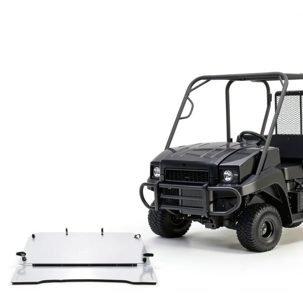 Kawasaki Mule Windshield Polycarbonate LYMP-080-1 Front Fit FAMETRADE-1