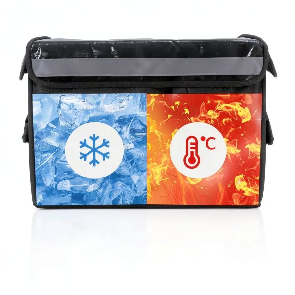 TooCust Insulated Delivery Bag XXXL 80L Black Pizza Bag-1