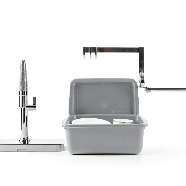 Bus Tubs Wekioger 13L Commercial – Durable Silver Grey PP, 3‑Pack-6