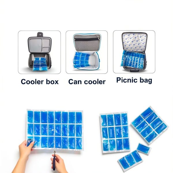 SportEmblema Reusable Ice Pack 2-Pack 14.76x10.43" BPA-Free Blanket-2