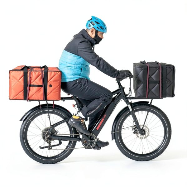 Pizza Delivery Bag MyLifeUNIT Red 20x20x11 Insulated for 4-5 Pizzas-5