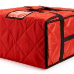 Pizza Delivery Bag MyLifeUNIT Red 20x20x11 Insulated for 4-5 Pizzas-0