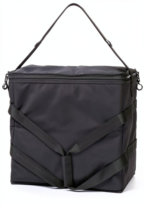 Insulated Heated Delivery Bag with Handle - Portable Microwave Warmer-1