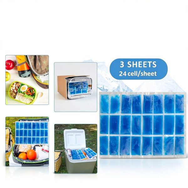 SportEmblema Reusable Ice Pack 2-Pack 14.76x10.43" BPA-Free Blanket-4