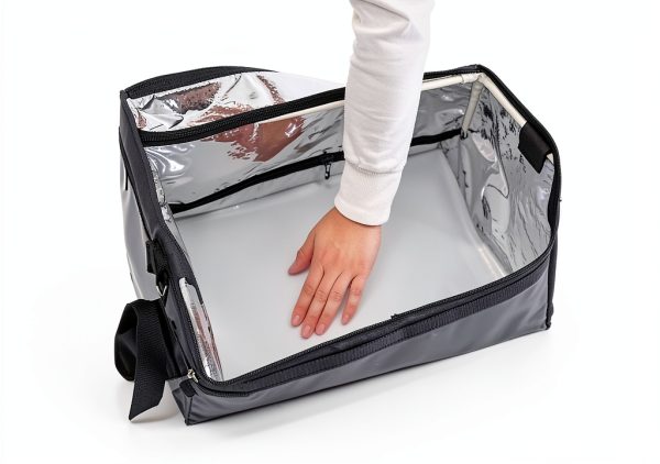 TooCust Insulated Delivery Bag XXXL 80L Black Pizza Bag-7