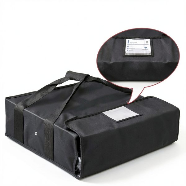 Insulated Pizza Delivery Bag Boczif 20x20x6 Reusable Insulated Warmer-3