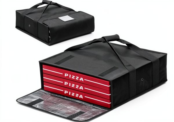Insulated Pizza Delivery Bag Boczif 20x20x6 Reusable Insulated Warmer-0
