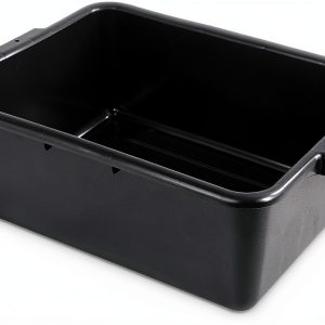 Comfort Curve Bus Box Carlisle FoodService 4401103 Black 7" Deep-0