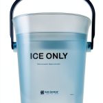San Jamar Plastic Light Duty Ice Tote, 6 Gallons, Blue-0