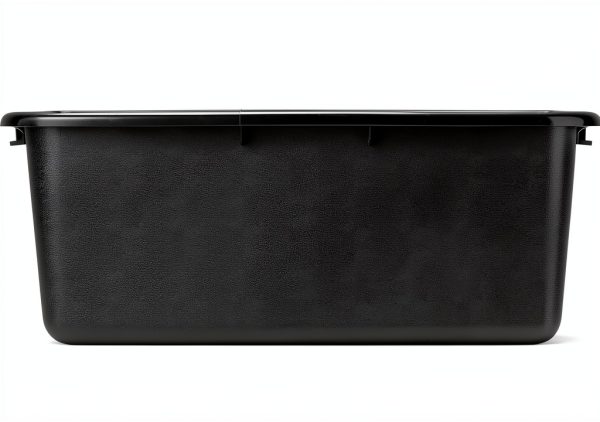 Comfort Curve Bus Box Carlisle FoodService 4401103 Black 7" Deep-3