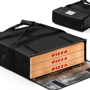 Pizza Bags 20x20 Insulated Delivery Bag by BOHEMIABY Double Handle-0