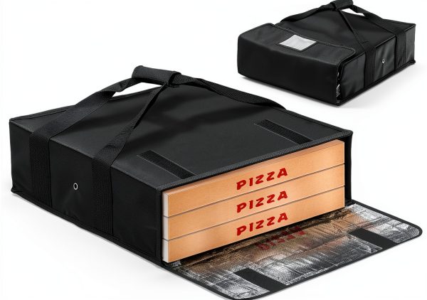 Pizza Bags 20x20 Insulated Delivery Bag by BOHEMIABY Double Handle-0